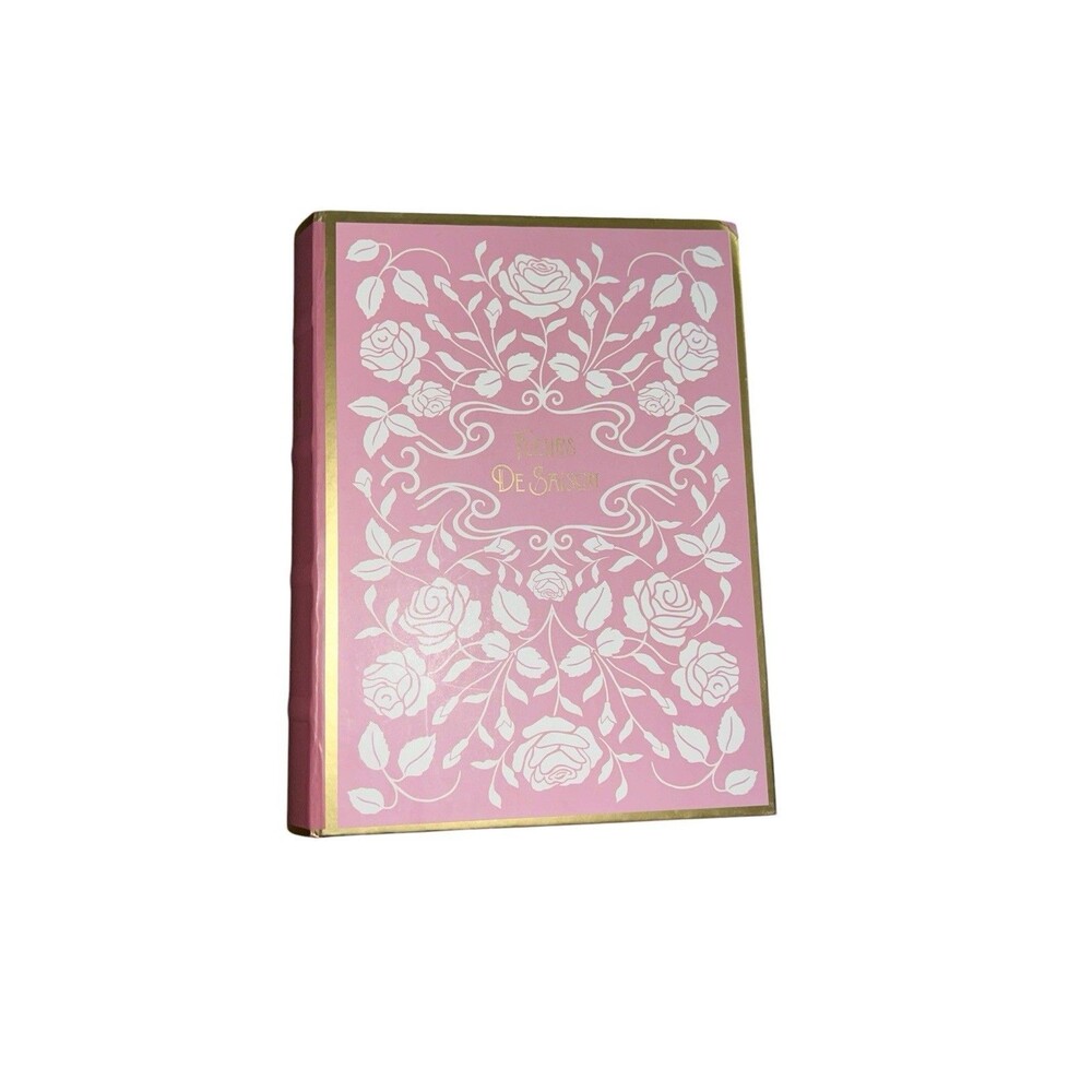 Punch Studio Fake Book Secret Compartment Storage Fleurs De Saison Floral